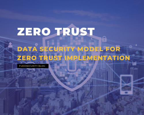 data security model for zero trust