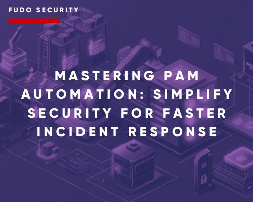 article cover for mastering pam automation